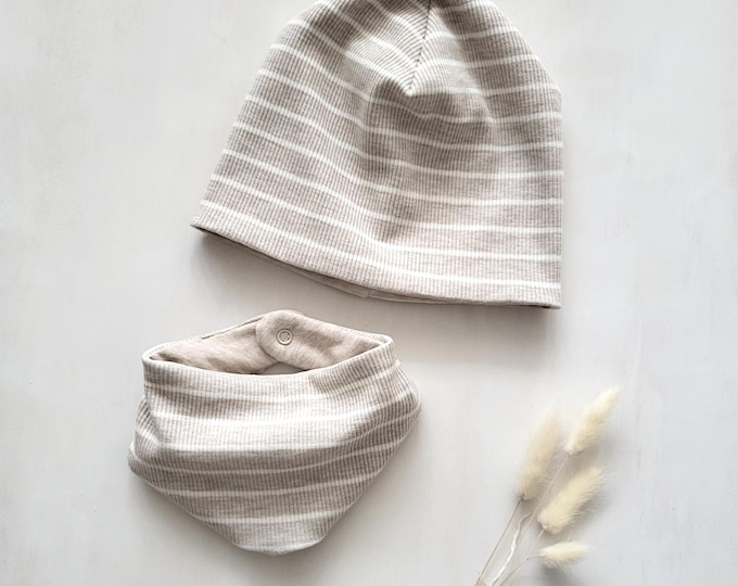 Beanie Mütze & Halstuch – Bild 1