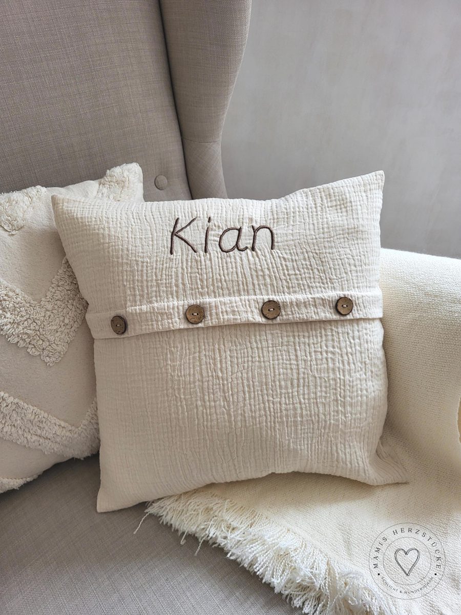 Personalisiertes Kissen mit Namen