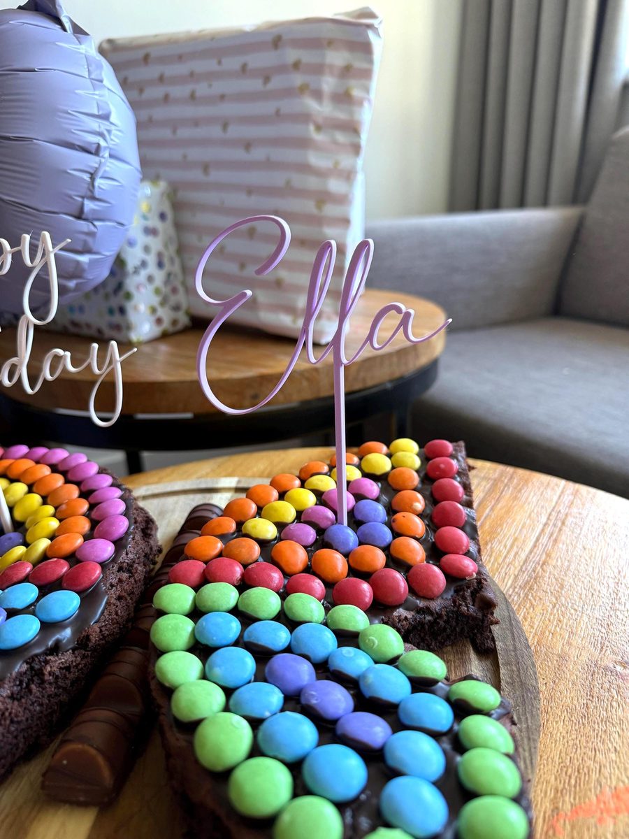 Cake Topper personalisiert mit Namen – Bild 5