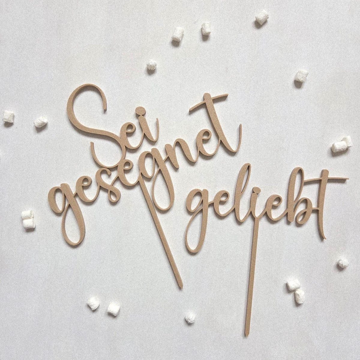 Cake Topper Wunschtext – Bild 6