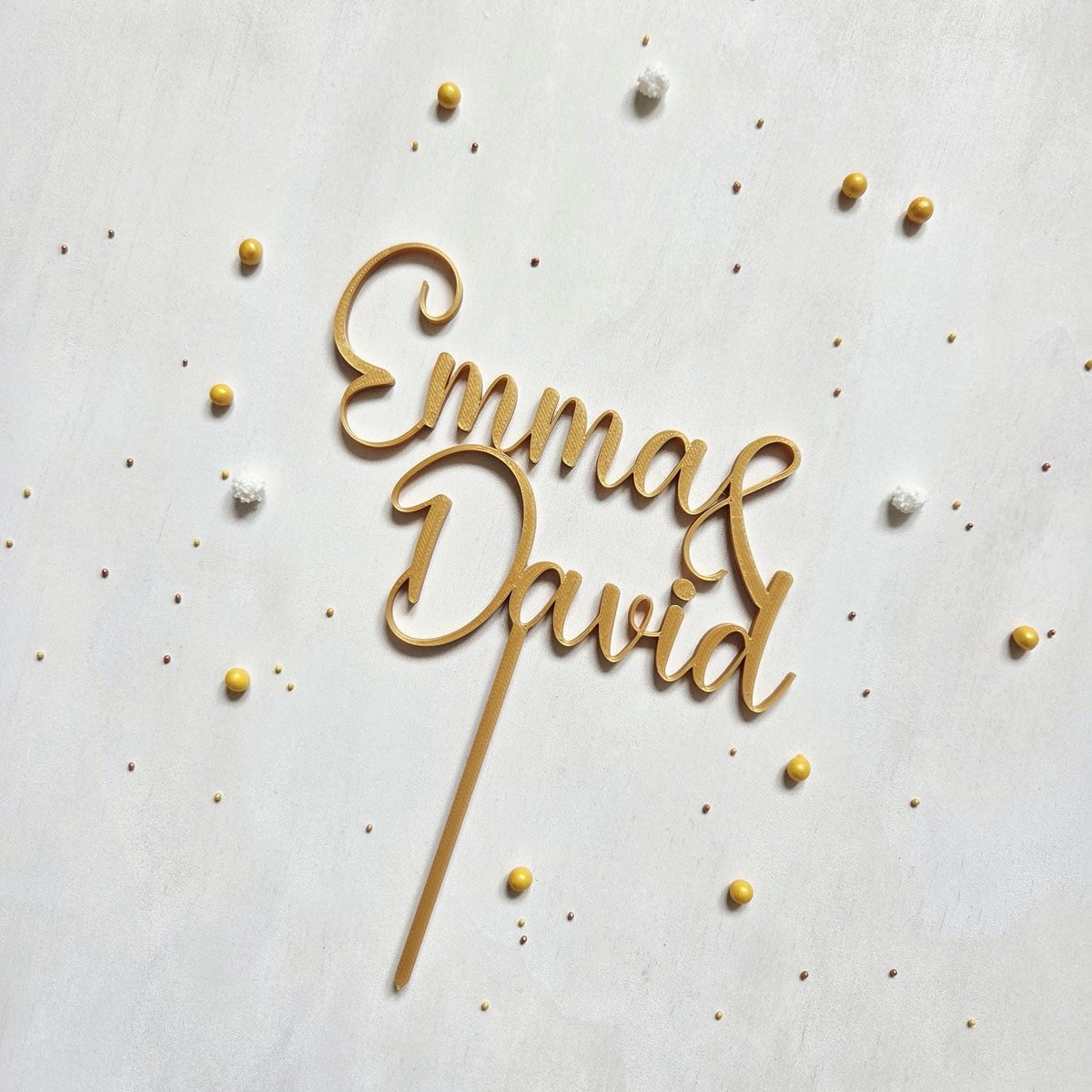 Cake Topper Wunschtext – Bild 9