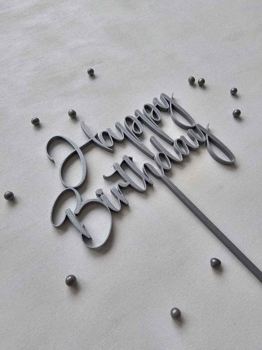 Cake Topper Wunschtext – Bild 12